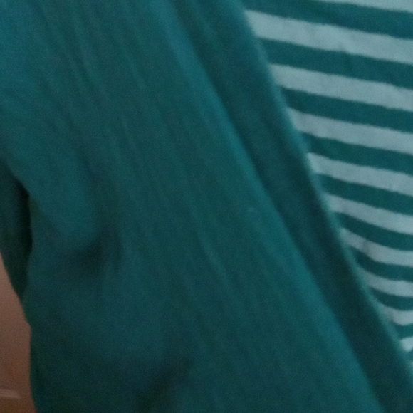 Teal and blue attached sweater set - Picture 4 of 4